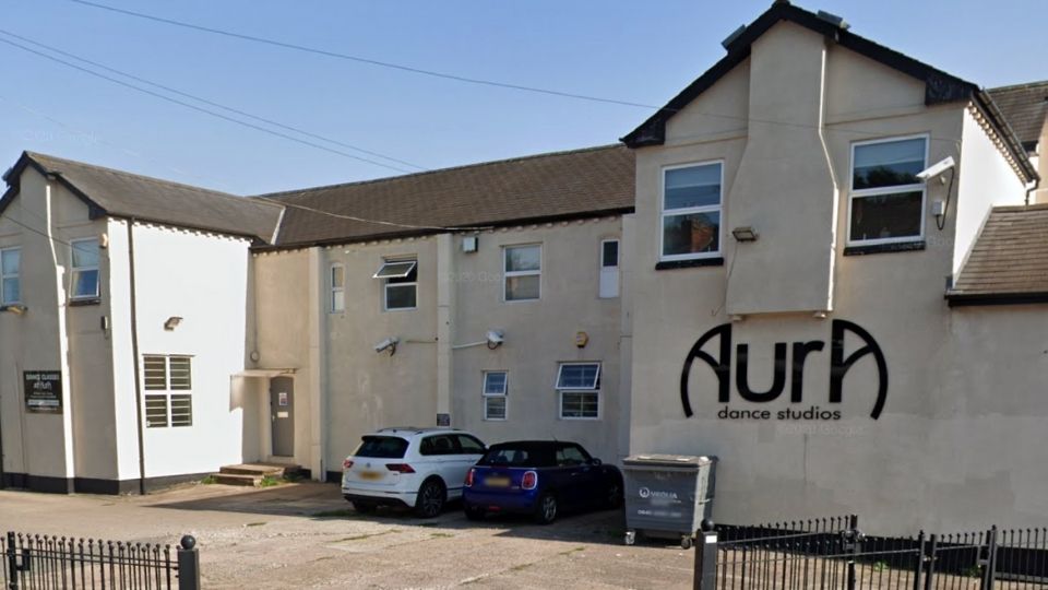 The Front of AURA Dance Studios AURA External View